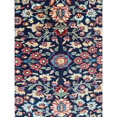 Beautiful late 20th century Turkish rug with a beautiful floral "Mille Fleurs" design and nice colors with blue, red, green, pink, yellow and dark blue, entirely hand knotted with wool velvet on cotton foundation. Yellow And Dark Blue, Nice Colors, Late 20th Century, Home Rugs, Aging Signs, Pink Yellow, Red Green, Turkish Rug, 20th Century