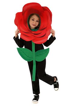 PRICES MAY VARY. Kids Red Rose Flower Costume Rose Flowers Dress Up Jumpsuit Bodysuit Headpiece Outfits Stage Performance Suit Halloween Boys Girls Package included: Jumpsuit+headpiece Material: 85%polyster,more light and comfortable Occasion: suitable for Halloween, costume party, Christmas, graduation ceremony, Thanksgiving, birthday party, Valentine's Day, anniversary, company party, funny joke prank gifts Notice:Please check the size chart carefully from the size picture before purchasing Day Party Dress, Flower Costume Kids, Rose Jumpsuit, Rose Costume, Flower Costume, Garden Bouquet, Christmas Suit, Red Rose Flower, Cute Rose