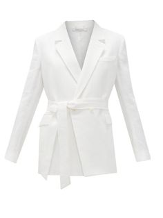 White Suit Jacket, Nike Air Jacket, Tweed Trousers, Black And White Nikes, White Suit, Houndstooth Jacket, Linen Jackets, Twill Jacket, Tweed Suits