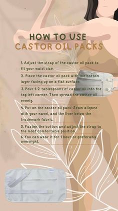 Natural Health Lover | Natural Remedies | Castor Oil Pack How To Sew A Castor Oil Pack, Castor Oil Wrap Benefits, Castor Oil Wrap, Castor Oil Pack Benefits, Apothecary Recipes, 2024 Health, Benefits Of Castor Oil, Lymph Drainage Massage, Castor Oil Uses