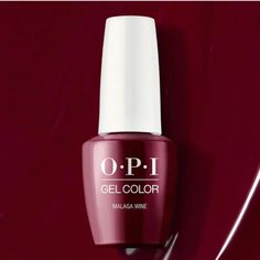 Experience the elegance of deep burgundy with OPI Malaga Wine Gel Nail Polish. This rich, sophisticated shade adds a touch of luxury to your nails Perfect for any occasion, Malaga Wine delivers a bold, timeless look that effortlessly enhances your style. (15 mL / 0.50 fl oz) Opi Malaga Wine, Opi Gel Nail Polish, Malaga Wine, Opi Red, Opi Gel Nails, Red Gel Nails, Soak Off Gel Nails, Gel Lamp, Gel Tips