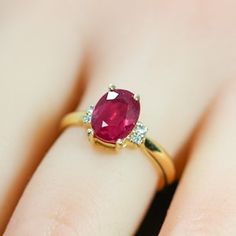 Lab ruby ring July birthstone ring oval cut red gemstone | Etsy Oval Lab-created Ruby Ring For Anniversary, Oval Lab-created Ruby Promise Ring, Classic Oval Lab-created Ruby Ring, Oval Ruby Ring With Vs Clarity For Anniversary, Oval Ruby Ring With Vs Clarity, Oval Lab-created Ruby Rings With Prong Setting, Red Gemstone Ring, July Birthstone Ring, Ring Proposal