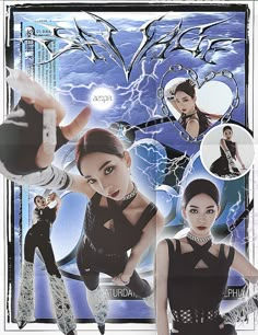 Aespacore Aesthetic, Neo Y2k, Y2k Illustration, K Pop Poster, Y2k Graphic Design, Giselle Ningning, Winter Giselle, Karina Winter, Y2k Posters