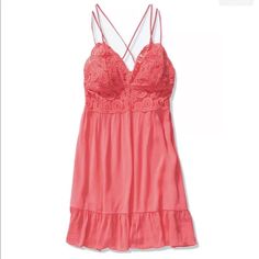 Victoria Secret Pink Crochet Lace Dress Coral Size Xs Nwt. How Beautiful And Fun Is This Dress!! Super Cute And Super Chill!! Dress This Up Or Down Depending On Your Mood, Throw A Jean Jacket Over Top, Or Dress Up By Wearing Great Jewelry And Accessories Super Cute!!! Great Deal! Treat Yourself And Be So Happy You Did Condition Is "New With Tags". And Sold As Is.. See Pics.. Questions? Comments? Concerns? Message Me Before Bidding..Check Out My Other Stuff.. New Stuff Added Daily!! Shipped With Pink Lace Crochet Dress For Summer, Pink Lace Mini Dress For Beach, Pink Lace Mini Dress With Spaghetti Straps, Pink Lace Dresses With Crochet Trim, Pink Mini Crochet Dress For Spring, Pink Lace Dress With Crochet Trim, Pink Lace Trim Mini Dress For Vacation, Pink Crochet Mini Dress For Spring, Pink Sleeveless Dress With Crochet Trim