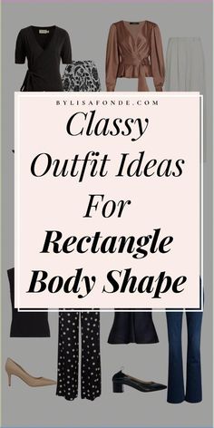 Find the most chic and elegant outfit ideas for rectangle body shape   key styling tips on how to dress rectangular bodies in this article. Rectangle body shape outfit inspo, casual yet classy rectangle body shape outfits for women. Casual rectangle body shape outfits. Straight Figure Outfits, Cute Outfits For Rectangle Body Shape, Dressing For Your Body Shape, Best Outfits For Rectangle Body Shape, Rectangle Outfits Body Types, Style Rectangle Body Shape, Rectangle Body Type Outfits Casual, Dressing For Rectangle Body Shape, Rectangle Body Shape Outfits What To Wear