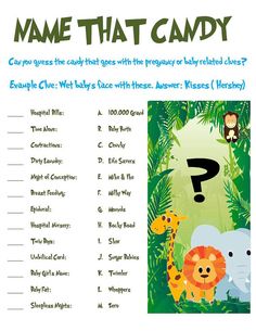 the name that candy worksheet for children to learn how to read and write