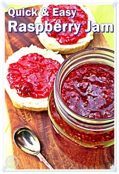 quick and easy raspberry jam