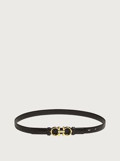 Sized Gancini belt - Leather accessories - Women - Salvatore Ferragamo US Salvatore Ferragamo Belt, Belt Leather, Ferragamo Belt, Belt Black, Black Belt, Leather Accessories, Belts For Women, Salvatore Ferragamo, New Collection