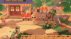 an animal crossing game is shown in this screenshot