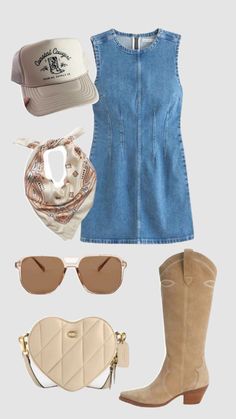 Summer Country, Concert Outfit Ideas, Fest Outfits, Looks Country, Nashville Outfits, Rodeo Outfits, Country Concert Outfit, Country Concert