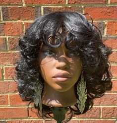 Synthetic Ringlet curls Ringlet Curls, Wand Curls, Wigs With Bangs, Synthetic Wigs, Bangs, Hair Care, Wigs, Beauty Book, Bathing Beauties