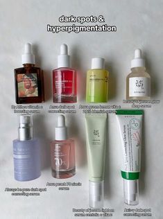 Korean skincare routine 🫶🏽 ; Opens a new tab #skincareroutine#skincare#koreanskincare#affordable Best Products For Dark Spots, Serum For Bumpy Skin, Serums For Dark Spots, Dark Spot Skin Care Routine, Korean Skincare For Dark Spots, Serums For Hyperpigmentation, Anti Redness Skin Care, Skincare Routine Dark Spots, Skincare Routine For Dark Spots