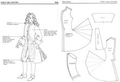 an image of a woman's coat and dress pattern