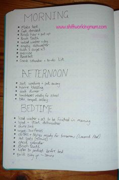 Daily Routine Schedule Muslim, Afternoon Routine Ideas, Afternoon Routine, High School Prep, Organised Mum, New Bullet Journal, Morning Checklist, Daily Routine Schedule, Mom Routine