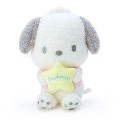 a stuffed animal with a star on its chest