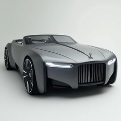 a futuristic car is shown in this image