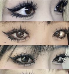 Scene Makeup, Gyaru Makeup, Makeup Help, Cool Makeup Looks, Unique Makeup