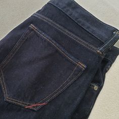 Banana Republic Jeans, New! Never Worn (With Tags). Dark Blue/Indigo, Vintage Straight Style Indigo Straight Denim Pants, Indigo Straight Hem Rigid Denim Jeans, Luxury Indigo Rigid Denim Jeans, Slim Fit Mens Jeans, Selvedge Washed Blue Cotton Jeans, Indigo Color, Banana Republic Jeans, Pre-washed Indigo Cotton Jeans, Indigo Colour