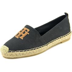 Tommy Hilfiger Women's Folk Flat Espadrille Classic flat espadrille with contemporary styling.   Closure Type: Slip On Material: Synthetic Sole Material: Manmade Toe Style: Closed Toe * 100% AUTHENTIC * BRAND NEW WITHOUT BOX * SIZE: 7M & 9 M *Please note that the color in pictures might differ slightly due to lighting, flash and screen resolution. INTERNATIONAL POLICY We accept Paypal payment only. Items will be shipped with in 1 business day from date of receiving payment. We ship via USPS. If you would like to purchase more than 1 item please email us for rate. INTERNATIONAL BUYERS NO RETURNS International bidders are responsible for their custom and other fees and taxes * Import duties, taxes and charges are not included in the item price or shipping charges. These charges are the buyer Black Espadrilles, Flat Espadrilles, Tommy Hilfiger Women, Black 7, Flat Espadrille, Espadrilles, Tommy Hilfiger, Flash, Slip On