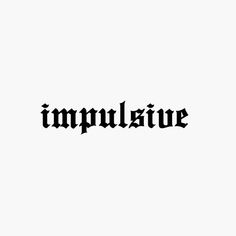 the word impplavie written in black ink on a white background