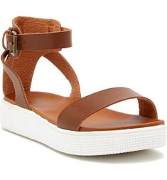 MIA Ellen Platform Sandal | Nordstromrack Mia Clogs, Mia Sandals, Sandals 2023, White Platform Sandals, Mia Mia, Strappy Flats, Chic Sandals, Mia Shoes, Black Leather Wedges