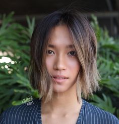 Straight Balayage, Haircuts For Straight Hair, Pinterest Haircuts, Balayage Bob, Straight Hair Cuts, Ombré Hair, Short Straight Hair, Short Hair Balayage, Penteado Cabelo Curto