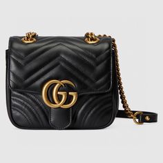 ZNT Fashion - GCI Bags - 792 A+ Excellent Quality; Contact us if you've any questions in your mind. Gucci Gg Marmont Mini, Gg Marmont Mini, Gucci Tote, Messenger Handbags, Gucci Gg Marmont, Black Chevron, Gucci Leather, Gg Marmont, Mini Tote Bag