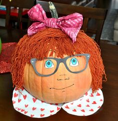 Pumpkin Decorating Contest" Book Character Ideas, Pumpkins Decorating, Book Character Pumpkins, Story Book Pumpkin, Carve Pumpkins, Creative Pumpkin Decorating, Character Pumpkins, Junie B Jones, Pumpkin Decorating Contest