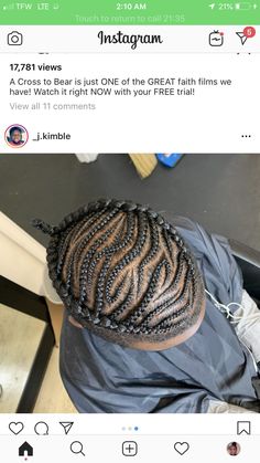 Kiddie Braids, Men's Braids, Boys Braids, Boy Braid Styles, Male Braids, Boy Braids, Braids With Fade