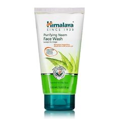 Beyond gentle cleansing, Himalaya purifying neem face wash is specially formulated to help reveal a smooth complexion and lift away impurities with a fresh luxurious soft soap-free lather. Sweet marjoram oil provides a warming and soothing effect. Neem helps purify your skin and improve its resilience and turmeric root oil leaves your skin soothed and healthy-looking This time-tested combination is great for daily cleansing, occasional acne, and is suitable for all skin types. Size: 5.07 fl oz. Neem Face Mask, Neem Face Wash, Herbal Face Wash, How To Clear Pimples, Mild Acne, Natural Face Wash, Daily Face Wash, Daily Facial Cleanser, Facial Products