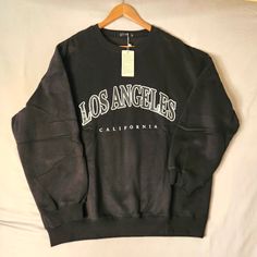 Langwyqu Women's Oversized Sweatshirt Los Angeles California Crewneck Long Sleeve Casual Loose Pullover Tops Men Can Wear As Well California Crewneck, Womens Oversized Sweatshirts, Tops Men, Loose Pullover, Oversized Sweatshirt, Los Angeles California, Long Sleeve Casual, Scoop Neck, Sweaters For Women