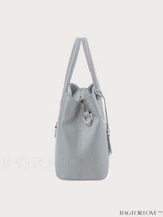 BagForLove - Litchi Embossed Top Handle Bag - Ideal Mothers Day Gift for Mom Product Description Color Grey Strap Type Double Handle Details Contrast Binding Style Elegant Pattern Type Plain Bag Size Small Type Top Handle Bag Closure Type Zipper Material PU Leather Composition 100% Polyurethane Size Chart INCH CM Bag Length Bag Width Bag Height Handle Height Strap Length 11.8 inch 5.5 inch 8.7 inch 5.5 inch 49.2 inch Bag Length Bag Width Bag Height Handle Height Strap Length 30 cm 14 cm 22 cm 14 Gray Shopping Bag With Adjustable Strap, Gray Top Handle Bags For Daily Use, Gray Satchel With Adjustable Strap And Double Handle, Gray Double Handle Satchel With Adjustable Strap, Gray Bag With Detachable Handle For Everyday Use, Gray Everyday Bag With Detachable Handle, Gray Bags With Detachable Strap For Daily Use, Gray Shoulder Bag With Detachable Handle For Daily Use, Gray Double Handle Satchel