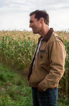 Matthew Mcconaughey Interstellar, Carhartt Detroit Jacket Outfit, Carhartt Outfits, Carhartt Jacket Outfit, Carhartt Detroit Jacket, Detroit Jacket, Carhartt Detroit, Carhartt Shirts, Stylish Men Casual