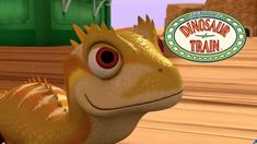 the dinosaur train is coming to town in this animated movie, and it's very cute