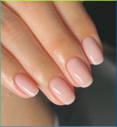 Nail manicure designs Trendy nail designs Sheer Nails, Soft Nails, Round Nails, Clean Nails, Healthy Nails