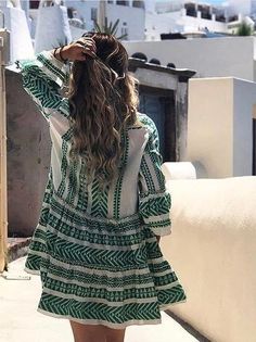 Buy More! Save More! Bell Sleeve Dress Boho, Mini Dresses Online, Mini Dress Casual, 2019 Fashion, Boho Print, Sleeve Dresses, Bell Sleeve Dress, Unique Designers, Summer Dresses For Women