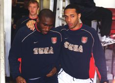 Sol Campbell, Ian Wright, African Print Maxi Skirt, Arsenal Players, 90s Fits, Arsenal Football, Retro Jacket