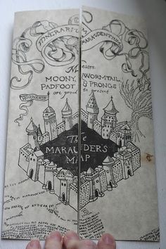 the mara's map from harry potter