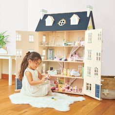 Palace House, Delightful Dolls, Le Toy Van, Babies Room, Wooden Playset, Attic Room, Gender Neutral Colors, Doll House Plans, Diy Toddler