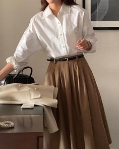 Skirts outfits Academia Outfits, Academia Style, Neue Outfits, Mode Inspo, 가을 패션, Casual Style Outfits, Looks Vintage