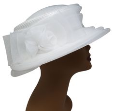 The Essence Collection Style: ST-522 Sophisticated design featuring decorative crinoline bow & matching trim The Essence of a Beautiful Hat Relationship Fabulous Coordinating Hats at Truly Remarkable Prices! Call for other in stock available colors, 929-600-1826 Essence Collection, Church Hat, Elegant Hats, Pillbox Hat, Church Hats, Beautiful Hats, Trim Color, Sophisticated Design, Hats For Sale