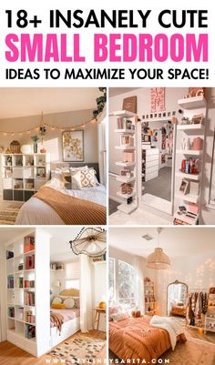 small bedroom ideas Small Room Bed Ideas Space Saving, Small Space Boho Bedroom, Diy For Small Bedroom, Get Ready Space In Bedroom, Re Arrange Bedroom Ideas, Safe Bedroom Ideas, Tiny Bedroom Solutions, Bedroom Makeover Small Rooms, Small Bedroom Additions To House Ideas