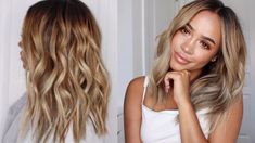 Messy Waves Hair, Maria Bethany, Loose Waves Hair Tutorial, Beachy Waves Hair Tutorial, Mrs Bella, Short Medium Length Hair, Beach Waves Hair Tutorial, Beachy Waves Hair, Waves Tutorial