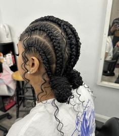 Cornrows Braids For Black Women, Quick Braids, Feed In Braids Hairstyles, Cute Braided Hairstyles, Braided Cornrow Hairstyles, Cute Box Braids Hairstyles, Quick Braided Hairstyles, Protective Hairstyles Braids, Hair Done