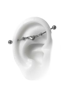 externally threaded 32, 35 or 38mm long 16 gauge or 14 gauge Stand out by wearing an original and minimalist jewel! The short bars used to replace the traditional long bar for industrial piercing are perfect for guaranteed comfort. Because these bars are short, you won't feel the discomfort of pressure on your ear like you do with a long bar. my shop https://www.etsy.com/ca/shop/triballook Adjustable Minimalist Curved Barbell Jewelry, Adjustable Silver Heart Piercings, Minimalist Hypoallergenic Heart-shaped Piercings, Minimalist Hypoallergenic Heart Piercings, Minimalist Hypoallergenic Heart Piercing, Hypoallergenic Heart Shaped Minimalist Piercing, Minimalist Surgical Steel Cartilage Earrings, Hypoallergenic Curved Barbell Minimalist Jewelry, Minimalist Hypoallergenic Curved Barbell Jewelry