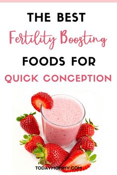 the best fertitivy booster for foods for quick conception