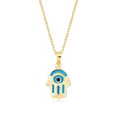 "Turquoise Hamsa Hand of Fatima Evil Eye Protection Charm Pendant Necklace in 14k Solid Gold-Turquoise Evil Eye Pendant- Dainty Handmade Protection Necklace-18inch. The Yellow Gold Hamsa Hand Evil Eye Necklace \"Protection\" for Women is composed of high quality 14 Karat Gold and glass/enamel. The evil eye figure is the most preferred amulet for eliminating the bad energy. Destroying the effects of bad looks, it offers a simple yet beautiful detail on your neck. 🔳WARRANTY🔳 *6 Months warranty. Hamsa Hand Necklace, Hand Evil Eye, Fatima Hand, Evil Eye Necklace Gold, Hand Pendant, Gold Hamsa, Hamsa Pendant, Fine Gold Jewelry, Star Of David Pendant