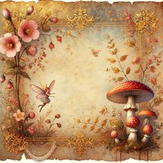 Digital Art Gallery of Magical Mushrooms 🍄🍄🍄🍄 #mushrooms Ideal #wallpapers #follow for designs  #christmas #halloween #steampunk #black #white #easter #digitalart #disneyStyle #AiArt #movies #wallpaper