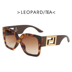 Lenses Color: Tortoise shell Designer Brands Fashion, Luxury Branding Design, Trendy Glasses, Wholesale Sunglasses, Retro Punk, Glasses Brands, Trending Sunglasses, Gradient Sunglasses, Large Frames