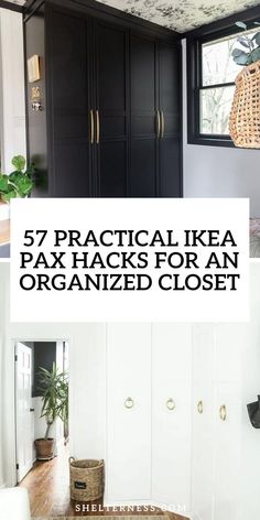 the top five practical ikea pax hacks for an organized closet